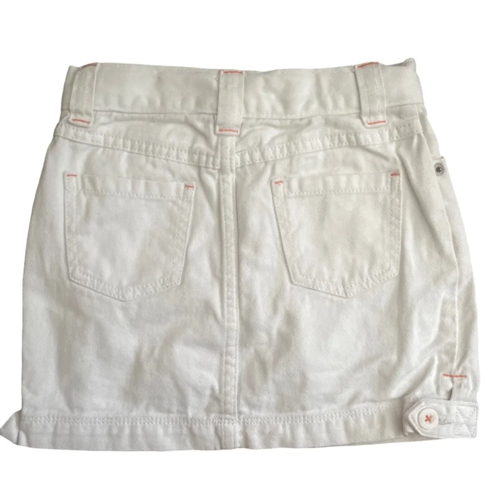 Gymboree White denim skirt size 3/4